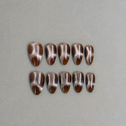 MIBLAB Soul Press-On Nails Faux Ongles R¨¦utilisables Premium Gen¨¨ve