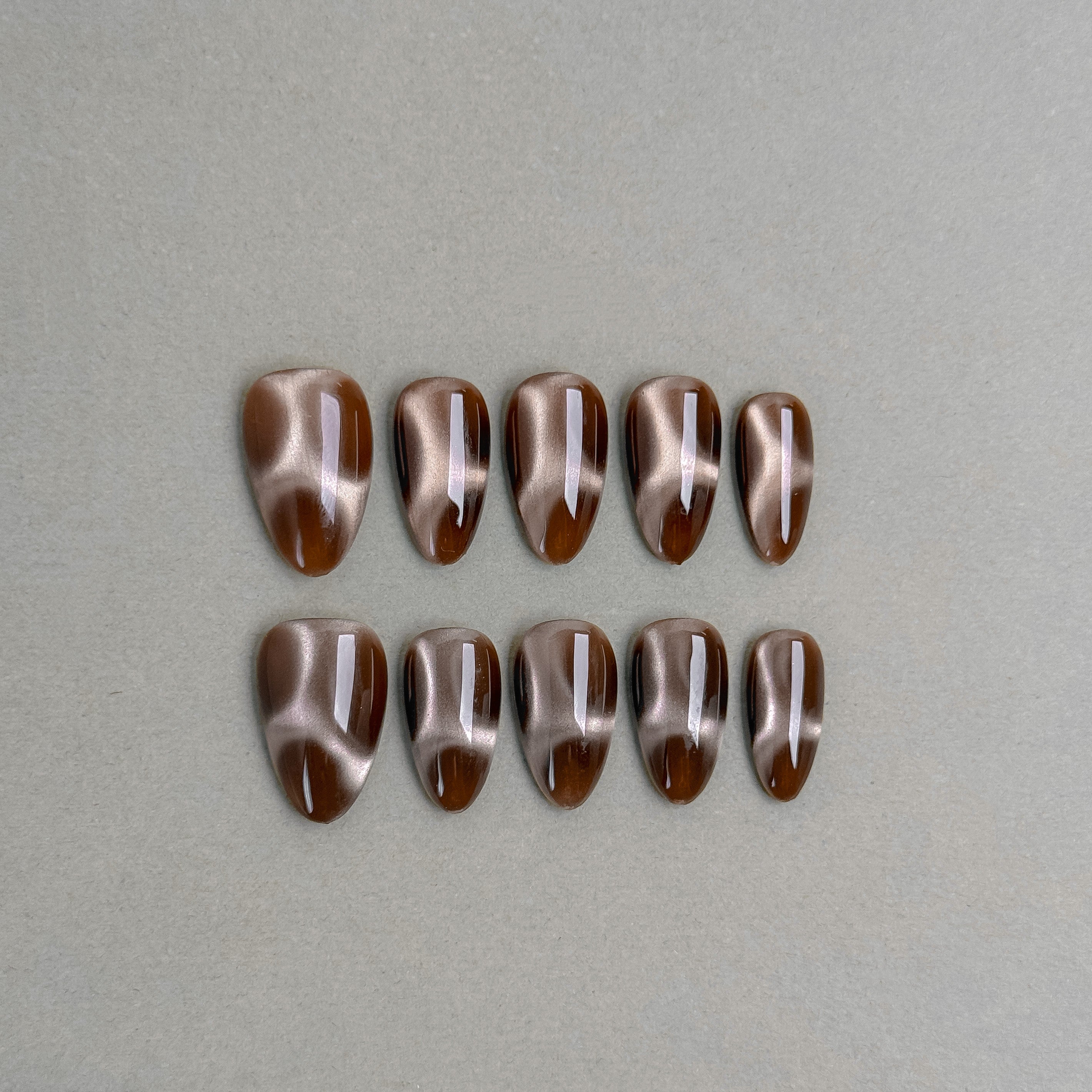 MIBLAB Soul Press-On Nails Faux Ongles R¨¦utilisables Premium Gen¨¨ve