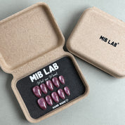 Coffret MIBLAB Press-On Nails rose perl¡§| dans bo?te ¡§|l¡§|gante, Boutique Faux Ongles Gen¡§¡§ve